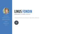 Tumnagel för hemsida tillhörande Linus Fondin 21TE