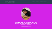 Tumnagel för hemsida tillhörande Jamal Cabanos 21TE