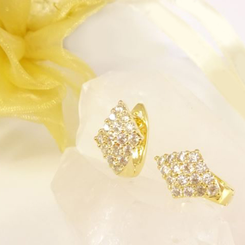 Crystal Diamond Earring