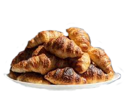 Bild på våra croissants