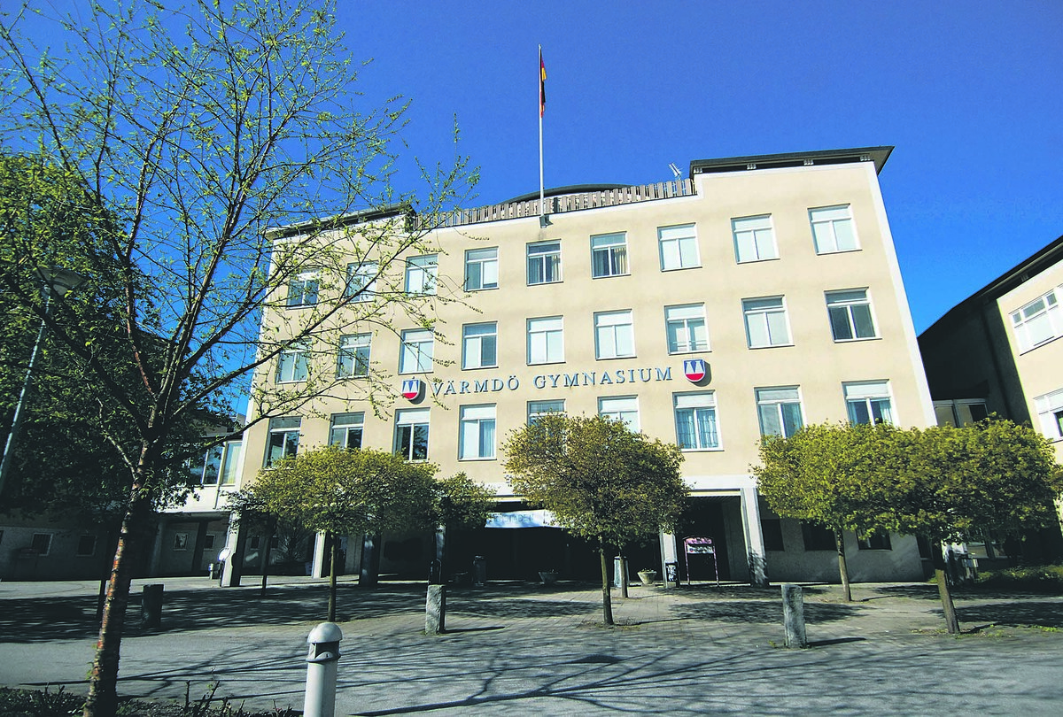 Bild på värmdö gymnasium