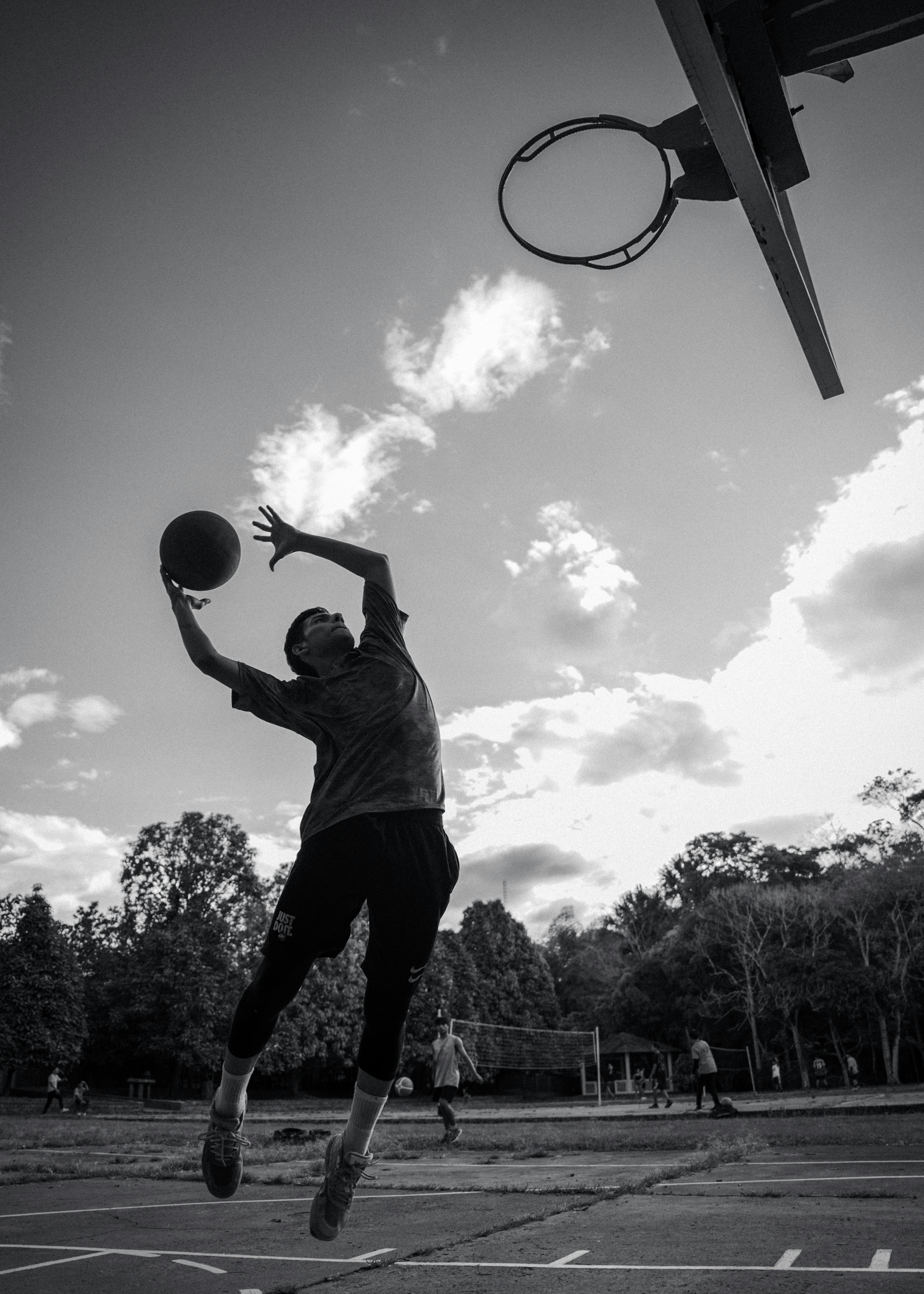Jag som är proffs på basket