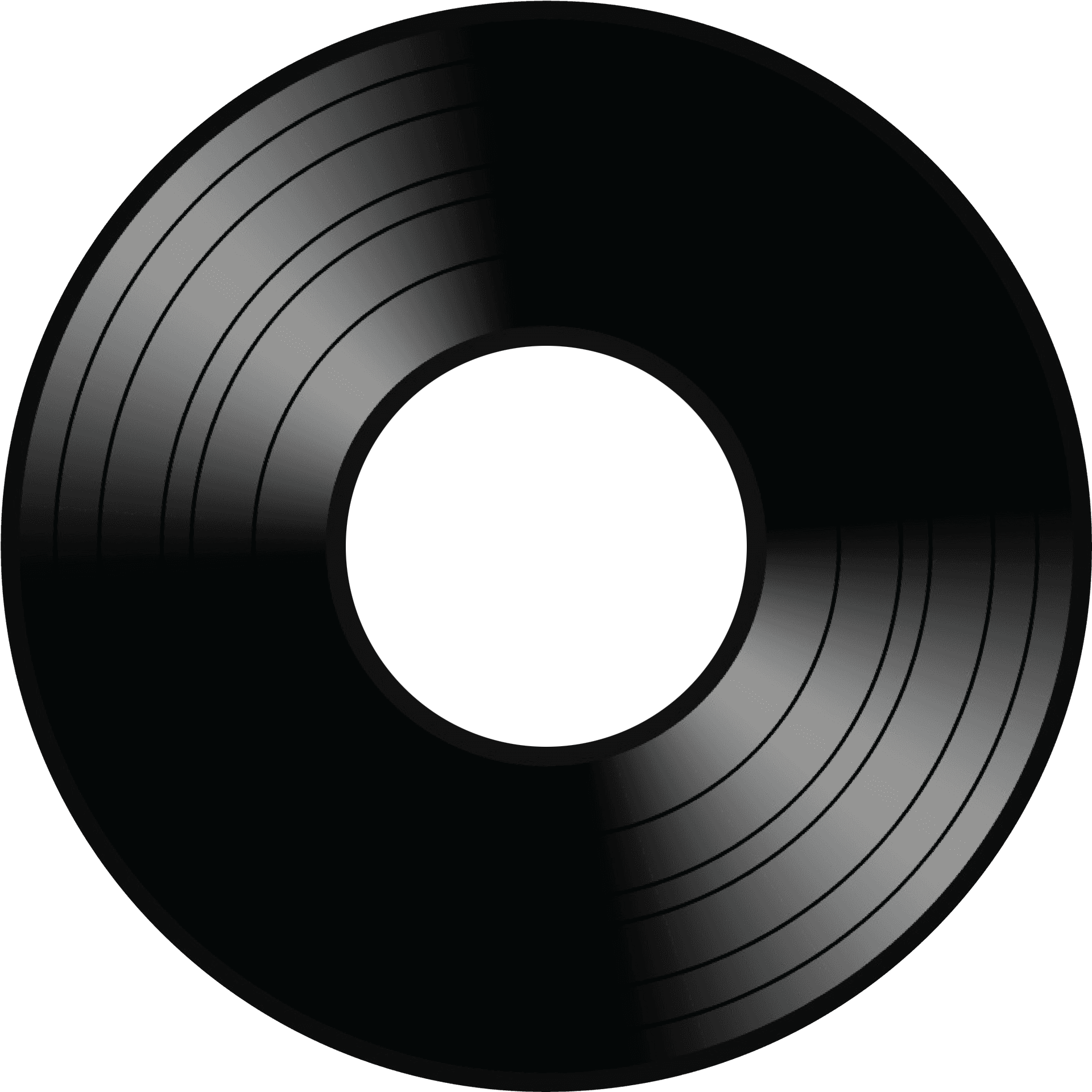 Vinyl disc frame image