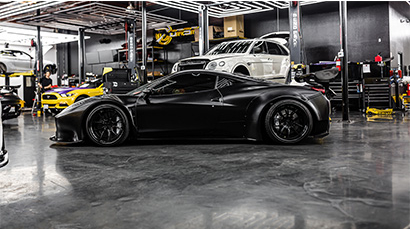 Black Ferarri