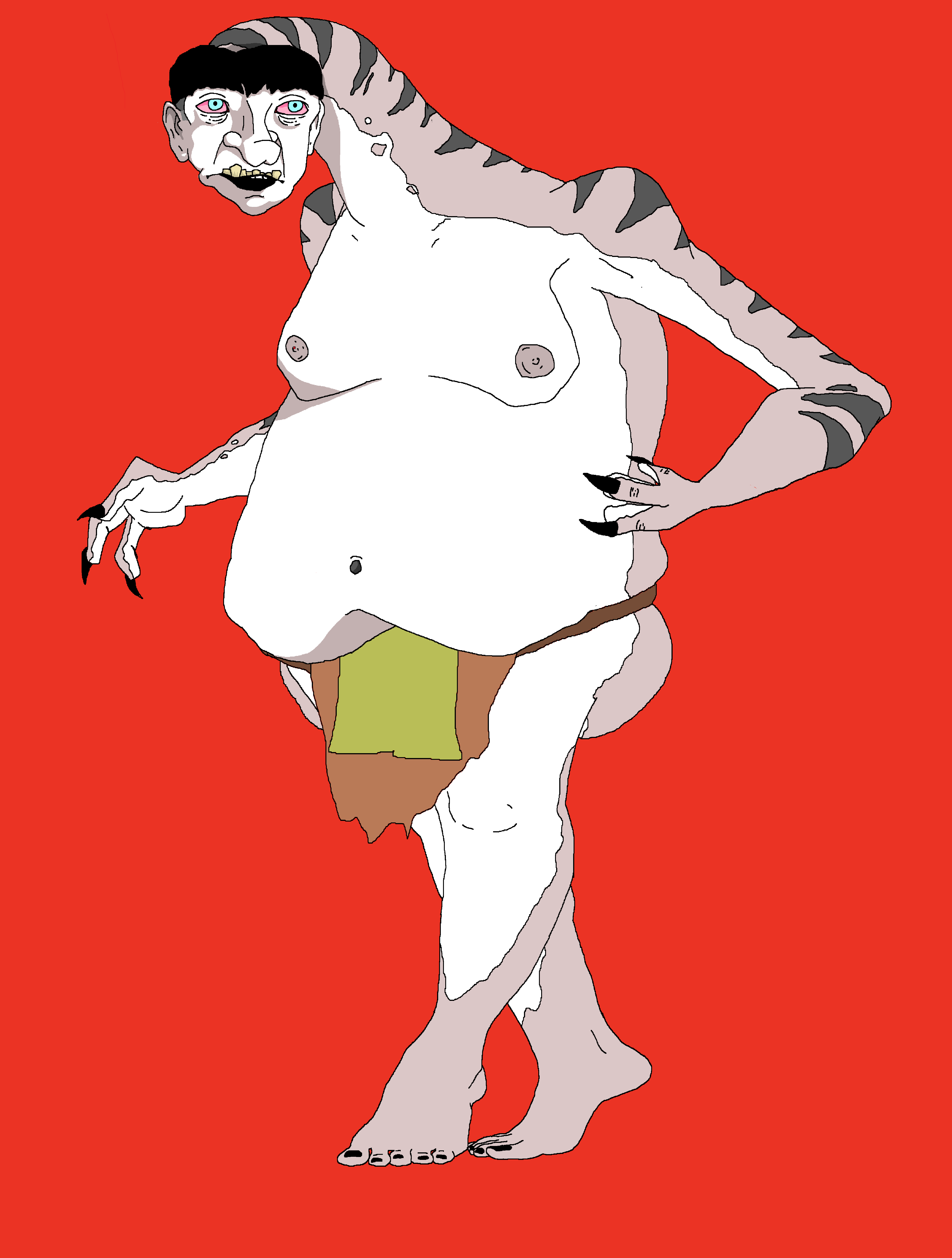 En liten bild jag ritat